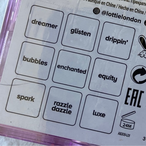 TWO Lottie London Eyeshadow Palettes Available- Both Emerald Euphoria W/9 Shades - Picture 7 of 7